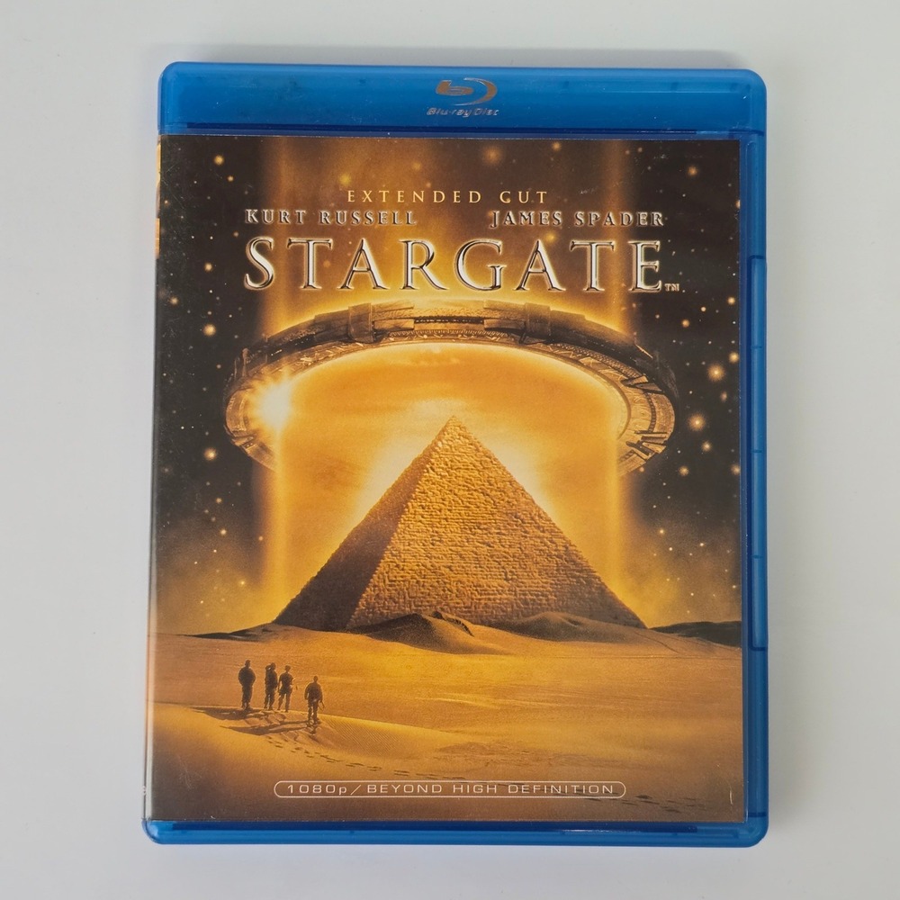 Stargate Blu-ray Extended Cut Sci-Fi Movie Kurt Russell James Spader Lionsgate